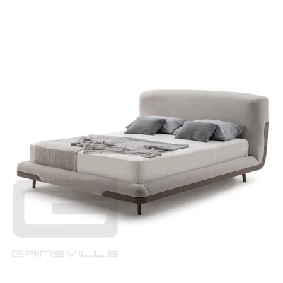  Super cama de matrimonio mayorista de moderno diseño Muebles de Dormitorio
