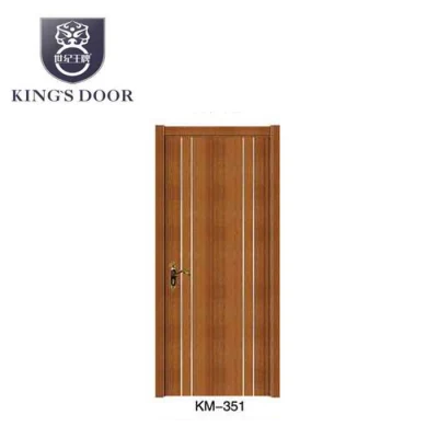 2022 Interior estilo árabe dormitorio Diseño de puertas de madera MDF PVC Conjunto de puertas
