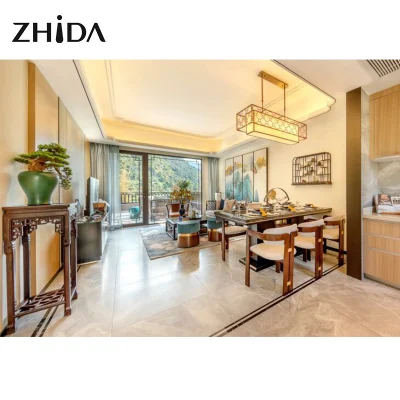 Nuevo estilo retro de China el Hotel Villa Homestay silla mesa Juego de Muebles de Dormitorio