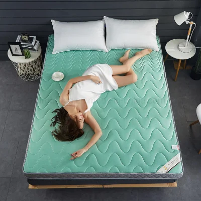 Colchón grueso de 10 cm para cama de trabajador, multiusos, amigable con la piel, colchón de gel gemelo.