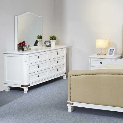 Mobiliario de casa estilo turco conjunto completo de muebles dormitorio principal con cama tamaño king