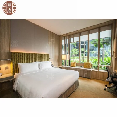 Moderno Super 8 Inn Hotel Mobiliario de dormitorio fábrica de muebles de hotel Fábrica de muebles de los sistemas