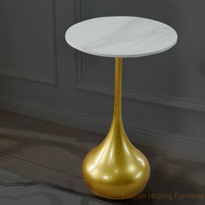  Mesa de hotel moderna / Mesa de sala de estar metálica / pequeña Mesa / Mesa de consola / Mesa lateral / Acero inoxidable Lámpara de mesa de café Mesa de dormitorio Mesa lateral