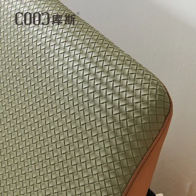 Diseño moderno de lujo Habitación italiano chino Juego de cama de cuero napa mayorista camas dobles Upholstried Hotel Villa Apartamento Casa muebles