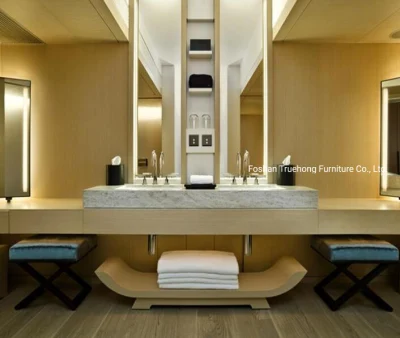 Diseño moderno Superior 5 Star Hotel dormitorio Muebles calidad personalizada Muebles del hotel Juego de dormitorio