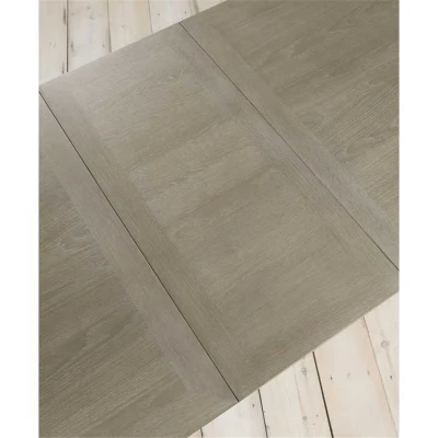 Bergen Grey Washed Oak y mesa de comedor extensible de color gris Para el salón comedor Mesa y silla Muebles