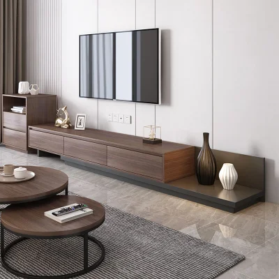 Mobiliario de Sala de estar moderno al por mayor Top TV Stand y.. Mesa de café Set Madera