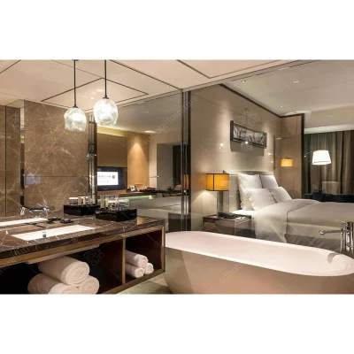De estilo francés Calssic juegos de dormitorio muebles Unique Hotel