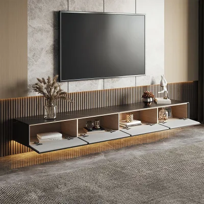 Mobiliario de Sala de estar moderno al por mayor Top TV Stand y.. Mesa de café Set Madera