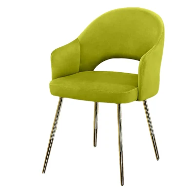 La tapicería de terciopelo Whoelsale baratos silla de metal moderno salón comedor salón de ocio para banquetes Bar Restaurante del Hotel Fiesta tejido cuero pu muebles mesa