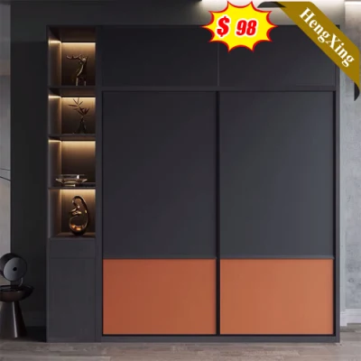  Muebles de dormitorio moderno barata MDF Vestidor armario