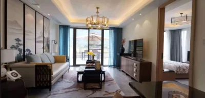 Nuevo estilo retro de China el Hotel Villa Homestay silla mesa Juego de Muebles de Dormitorio