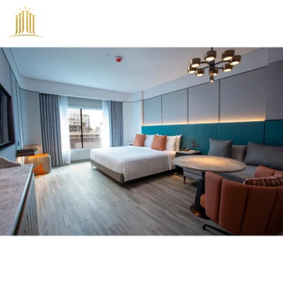 Nuevo diseño moderno de lujo 5 estrellas el doble de madera personalizado Regency Hotel Ihg Muebles de Dormitorio