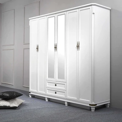 Mobiliario de casa estilo turco conjunto completo de muebles dormitorio principal con cama tamaño king