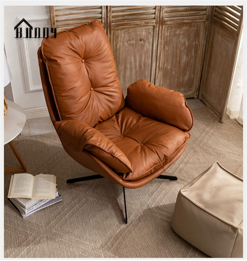 Lazy Bedroom Backrest Reading Wingback Chair Single Sofa Chair