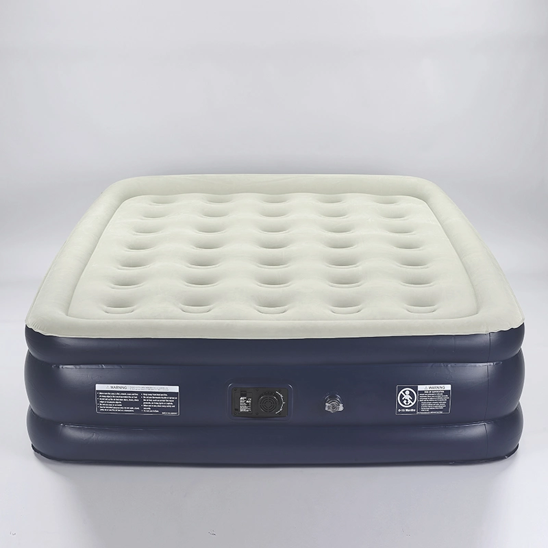 Standard Series Essential Rest Queen Size Inflatable Air Mattress with Built-in Electric Pump