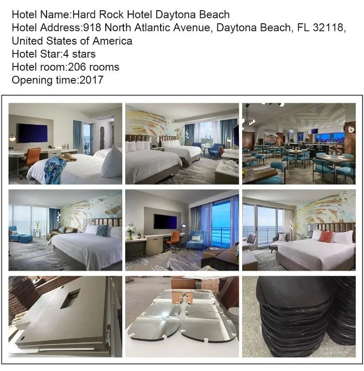 Holiday Inn Hotel Room Furniture Wooden Beds King Size Headboard Panel Bedroom Sets Hotel