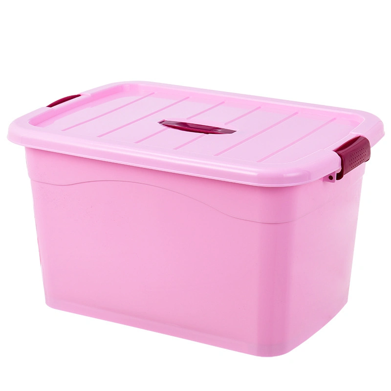 Cheap Price Practical Plastic Storage Boxes with Pulley for Saving Places Baby Clothing Wardrobe Plastic Storage Cabinet