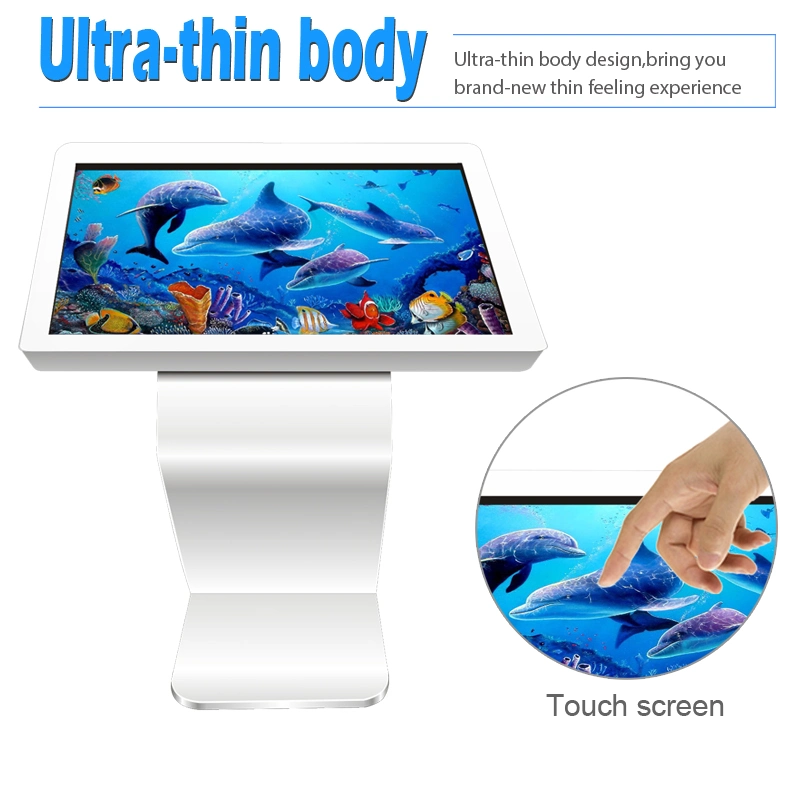 Interactive 32 Inch Touch Screen Table Game Coffee Table LCD Advertising Player