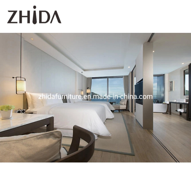 Complete Luxury Elegant Style Hotel King Size Bedroom Suite Furniture Set