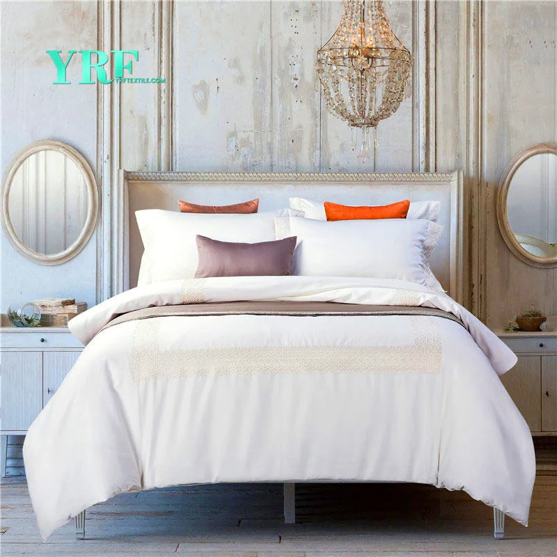 Durable Luxurious Bed Sheet Customized Hotel Bedding