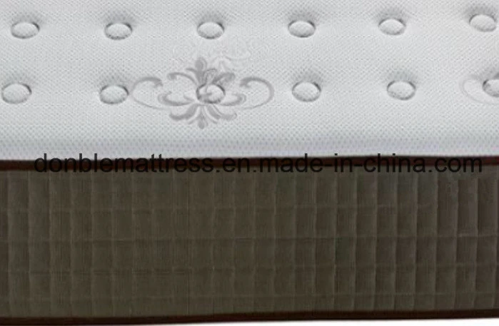 Comfortable Medium Soft Pocket Spring Mattress in Color Matching