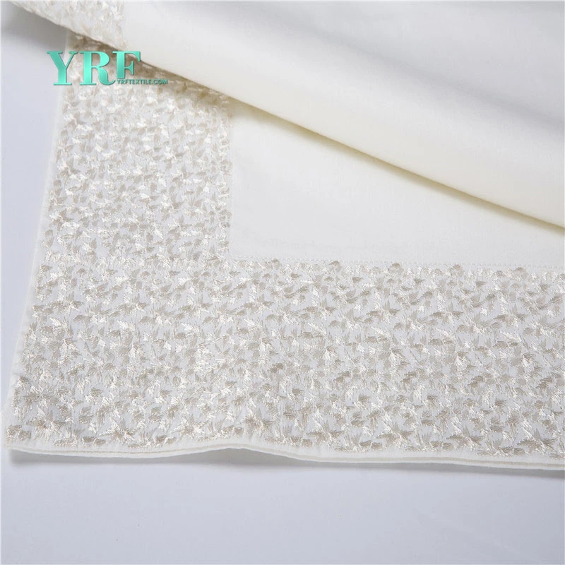 Durable Luxurious Bed Sheet Customized Hotel Bedding