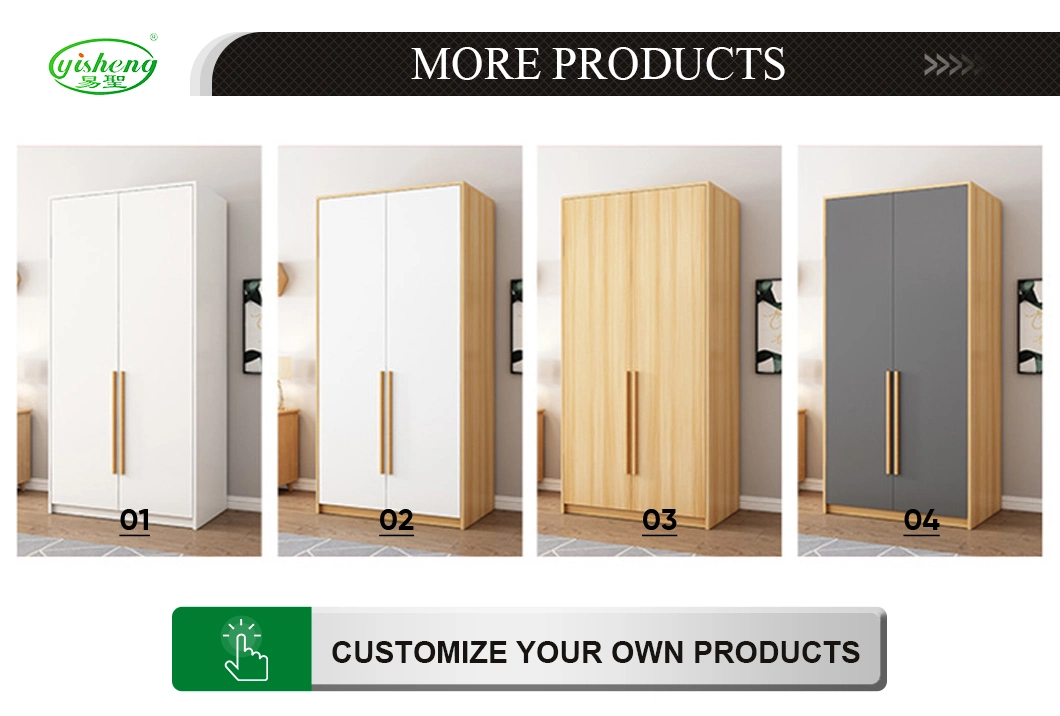 Wholesale High Quality Modern Wooden Hotel Wardrobe Furniture