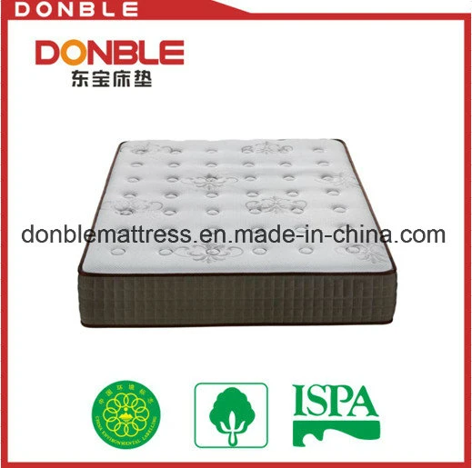 Comfortable Medium Soft Pocket Spring Mattress in Color Matching