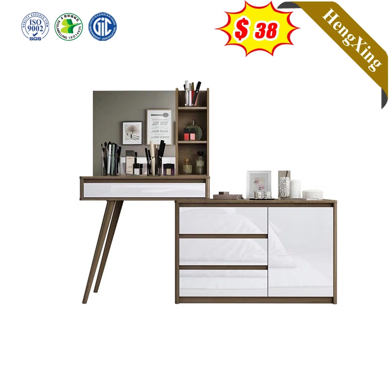 White Table White Mirror Bedroom Set Furniture Dressing Study Table Cabinet Dresser