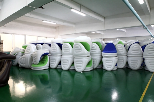 Promotion PVC Inflatable Air Football Sofa Bed for Sale