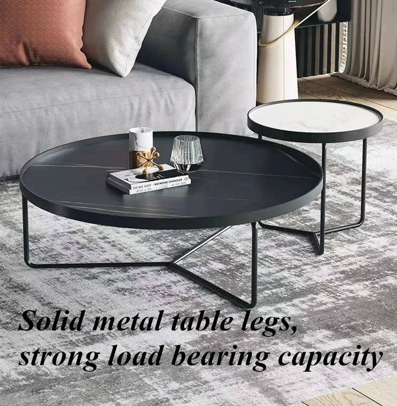 Round Living Room Furniture Dining Bedroom Hotel Balcony Negotiating Console Coffee Table