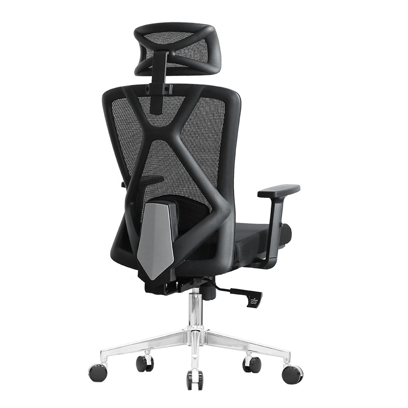 Contemporary Designer Luxury Ergonomic Office Mesh Swivel Lounge Chair with Footrest