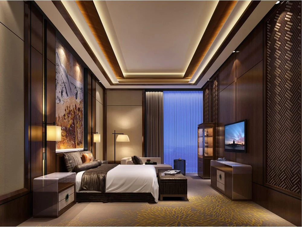 Custom Made 5 Star Luxury Modern Hospitality Interior Room Hotel Bedroom Furniture