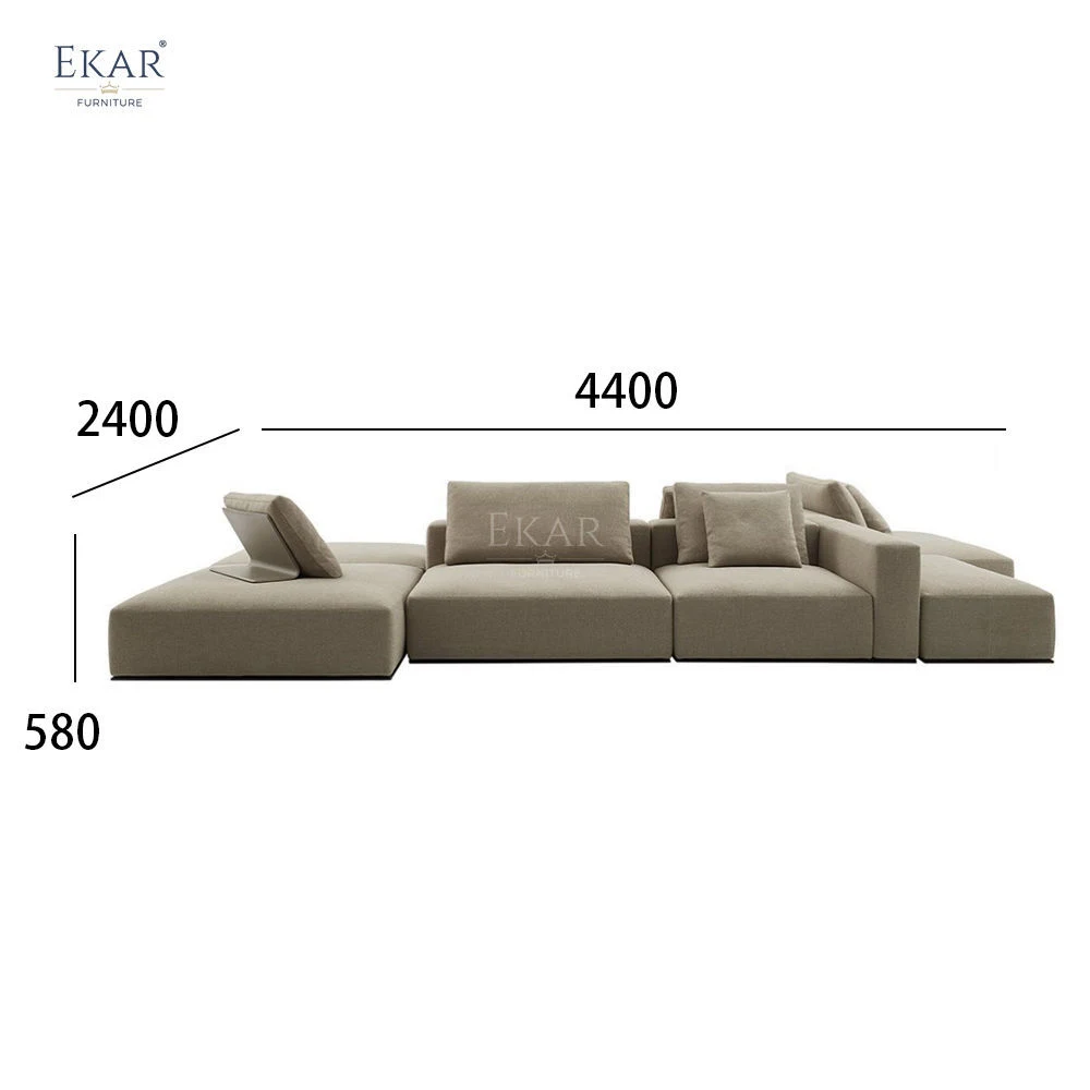 Versatile Modular Corner Sofa for Contemporary Living Spaces