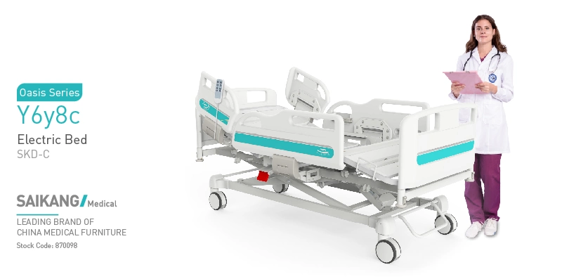 Y6y8c Multifunction Medical Clinic Furniture Patient Nursing Electric Hospital Bed