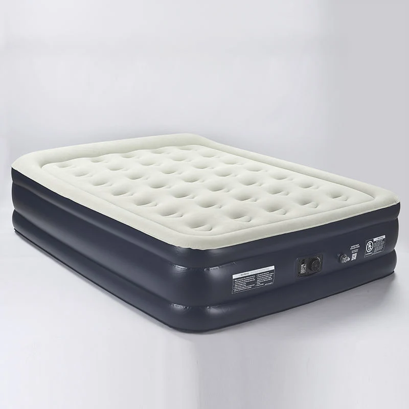 Standard Series Essential Rest Queen Size Inflatable Air Mattress with Built-in Electric Pump