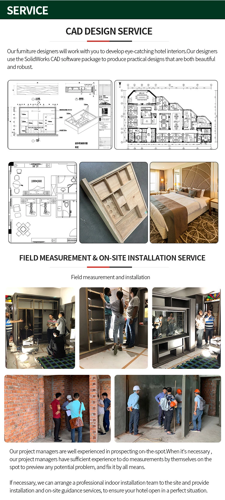 Foshan Factory Customized Luxury 5 Star Full Set Hotel Bed Furnishing Modern Serviced Apartment Furniture for Living Room Bedroom