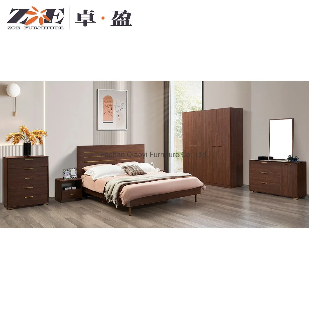 Modern Minimalist Light Luxury Furniture Wholesale House Furniture Combination Set Simple Durable Bedroom Furniture