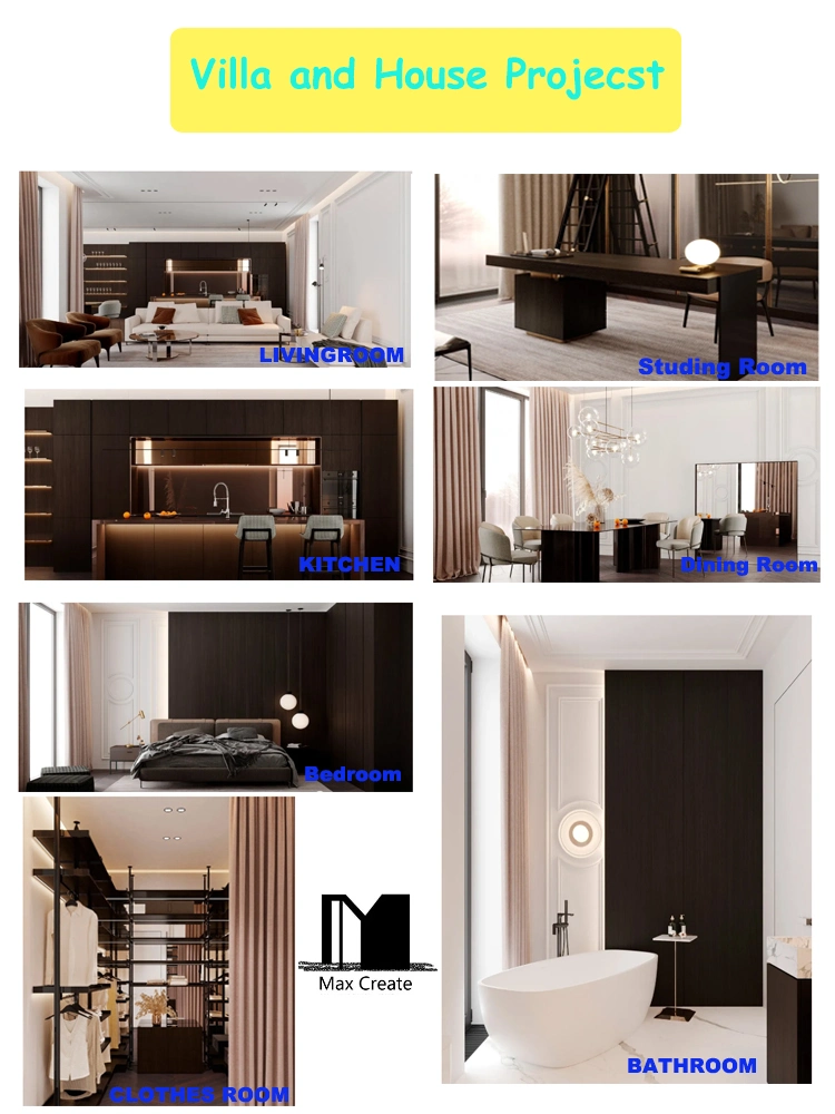 Removable Corner Kitchen Carcass Royal Hotel Design Bedroom Wardrobe Furniture in The Wall