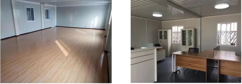 3 Bedroom Prefabricated 80 Square Meter Prefab Container House Shanghai