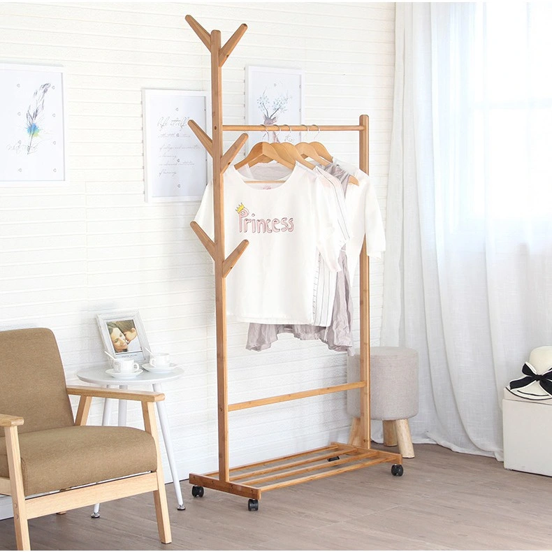 Wholesale Bamboo Man Clothes Display Dryer Rack, Clothes Stand Bedroom