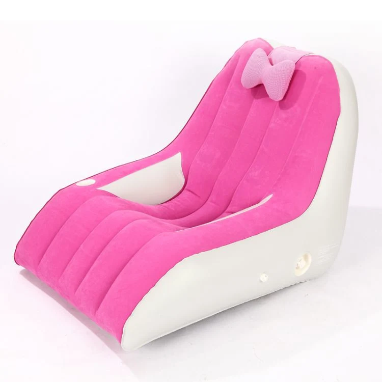 Outdoor Camping Beach Indoor Living Comfortable Inflatable Sofa Couch Air Chair with Massage