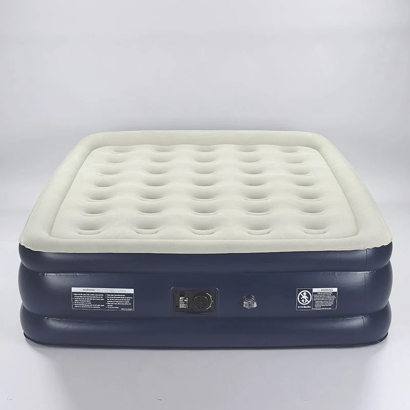 Standard Series Essential Rest Queen Size Inflatable Air Mattress with Built-in Electric Pump