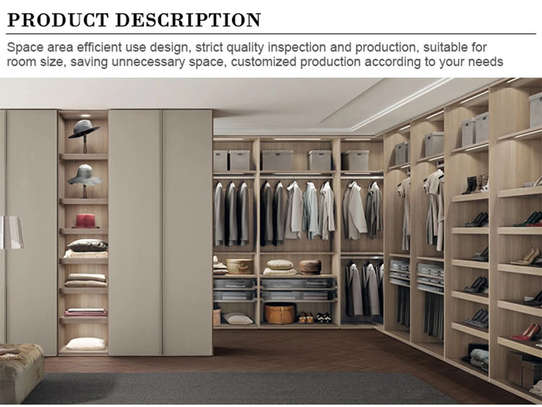 Custom Made Bedroom Furniture Grey Walk in Wardrobe Systems Flat Pack Wardrobe Organizer Storage Closet Cabinet