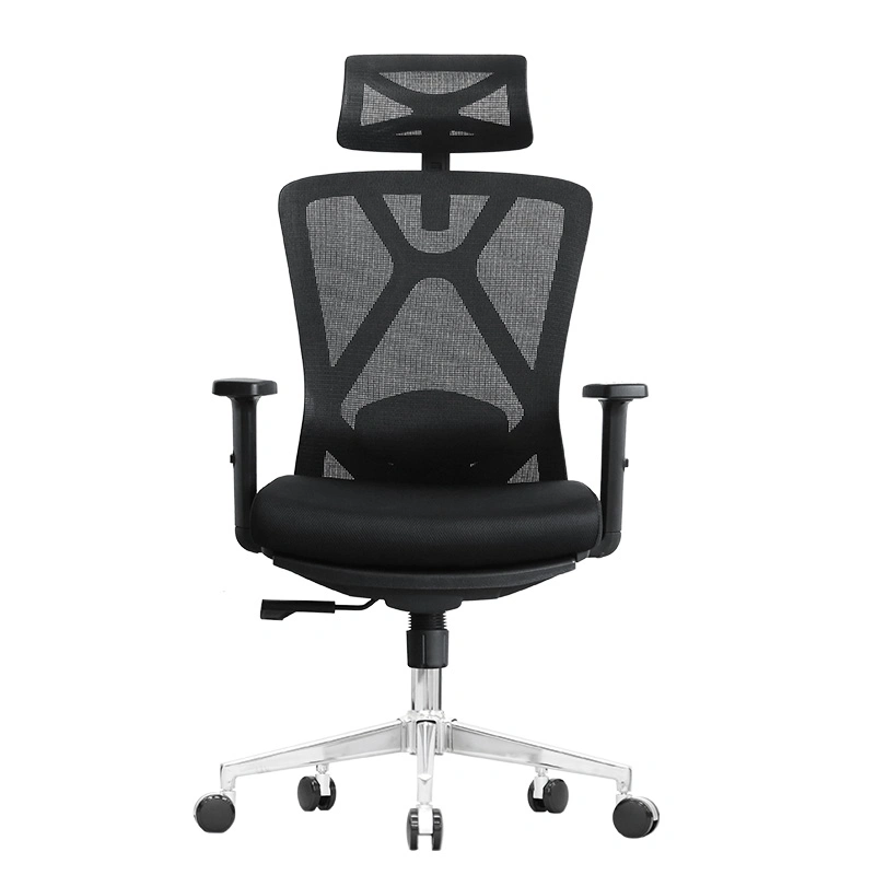 Contemporary Designer Luxury Ergonomic Office Mesh Swivel Lounge Chair with Footrest