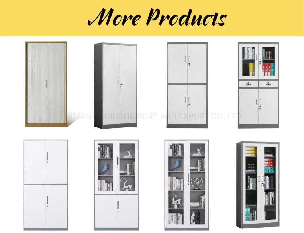Assembled Steel Office Cabinet Iron Files Storage Cabinet Filing Metal Drawer Cabinet Furniture