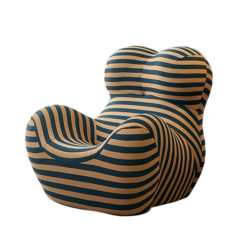 Modern Design High Density Sponge Italian Living Room Single Arm Accent Chair Sofa Armchair L