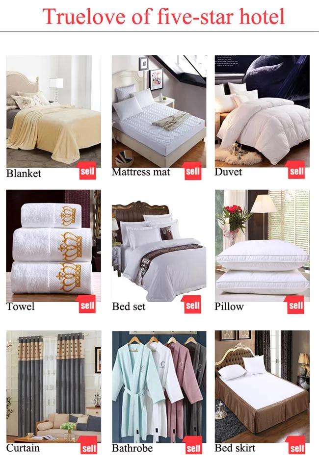 Yrf Customized Size White 60*40 S Satin 100% Cotton Hotel White Bedding Quilt Cover