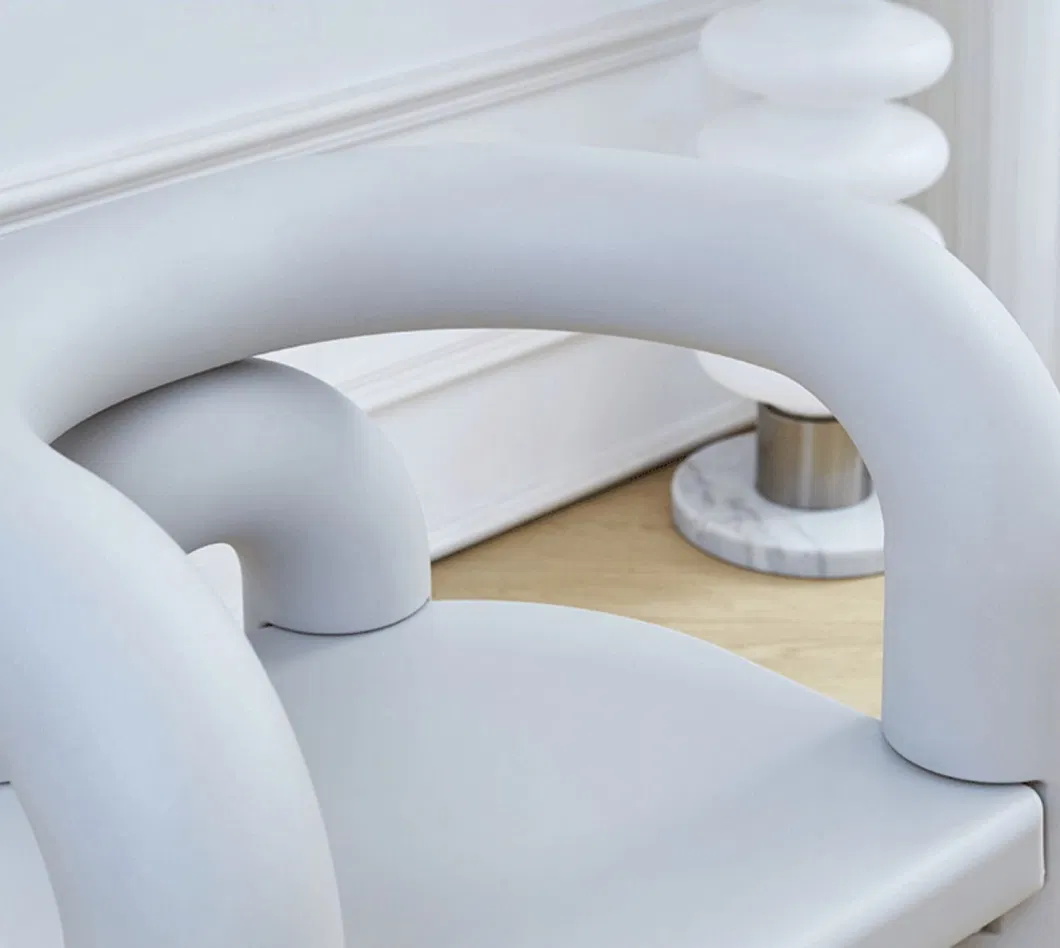 Wholesale Modern Home Living Room Furniture Ergonomic Single Lounge Plastic Sofa Chair